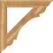 Ekena Millwork Olympic Traditional Rough Sawn Bracket, Western Red Cedar, 6"W x 46"D x 46"H BKT06X46X46OLY01RWR - alternate 3